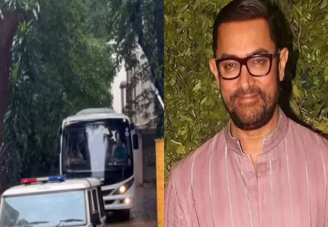 आमिर खान के घर पहुंचे 25 IPS ऑफिसर्स, अब एक्टर की टीम ने मचे बवाल पर दिया रिएक्शन