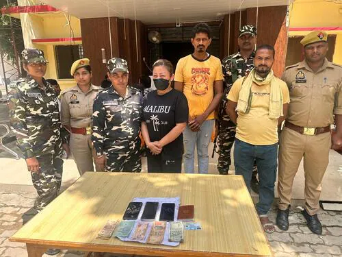 इंडो-नेपाल बॉर्डर पर थाईलैंड की महिला समेत तीन घुसपैठिए गिरफ्तार