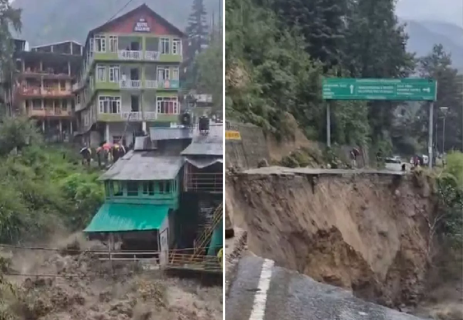 Manali Flood: बादल फटने से ब्यास नदी में बाढ़, मनाली में सैकड़ों होटल व भवन खतरे में; कई पर्यटक फंसे