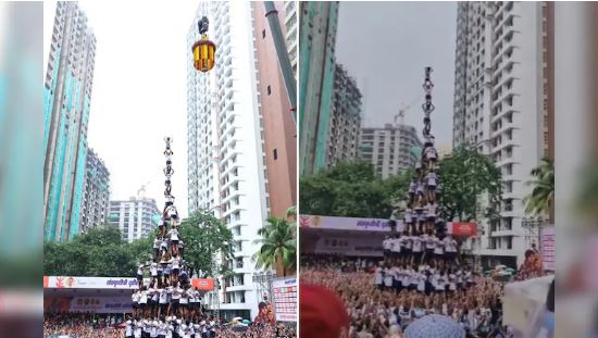 Mumbai Dahi Handi Competition : मुंबई दही हांडी प्रतियोगिता में कोकण नगर गोविंदा पथक ने बनाया रिकॉर्ड , ह्यूमन पिरामिड की ऊंचाई जानकर रह जाएंगे हैरान