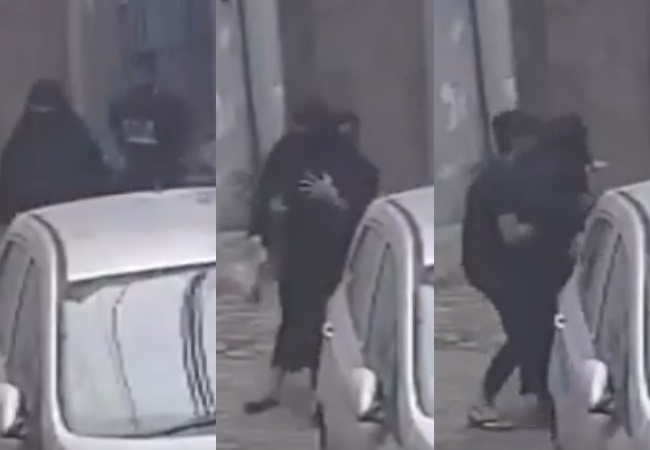 Video- बुर्कानशीं महिला को पीछे से पकड़कर अश्लील हरकतें करने लगा मनचला, कांग्रेस बोली- यूपी की सड़कों पर दरिंदगी घूम रही है बेखौफ