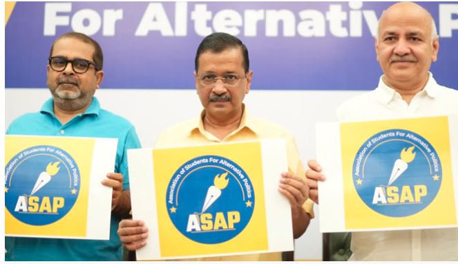 DU Election : डूसू के चुनावी दंगल में आप की एंट्री, पहली बार ताल ठोकेगी ASAP