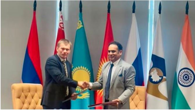 US Tariff War : अमेरिका पर पलटवार के लिए भारत-ईएईयू के बीच एफटीए पर मंथन, ‘यूरेशिया’ बनेगा ब्रम्हास्त्र