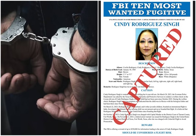 अमेरिका की टॉप-10 मोस्ट वांटेड क्रिमिनल भारत से गिरफ्तार, FBI ने घोषित किया था 2.17 करोड़ रुपये का इनाम