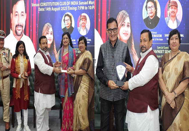 ‘आयरन लेडी सम्मान-2025’ व ‘द रीयल हीरोज़ ऑफ इन्डिया अवार्ड-2025’ से अनीता सहगल और दिनेश सहगल हुए सम्मानित