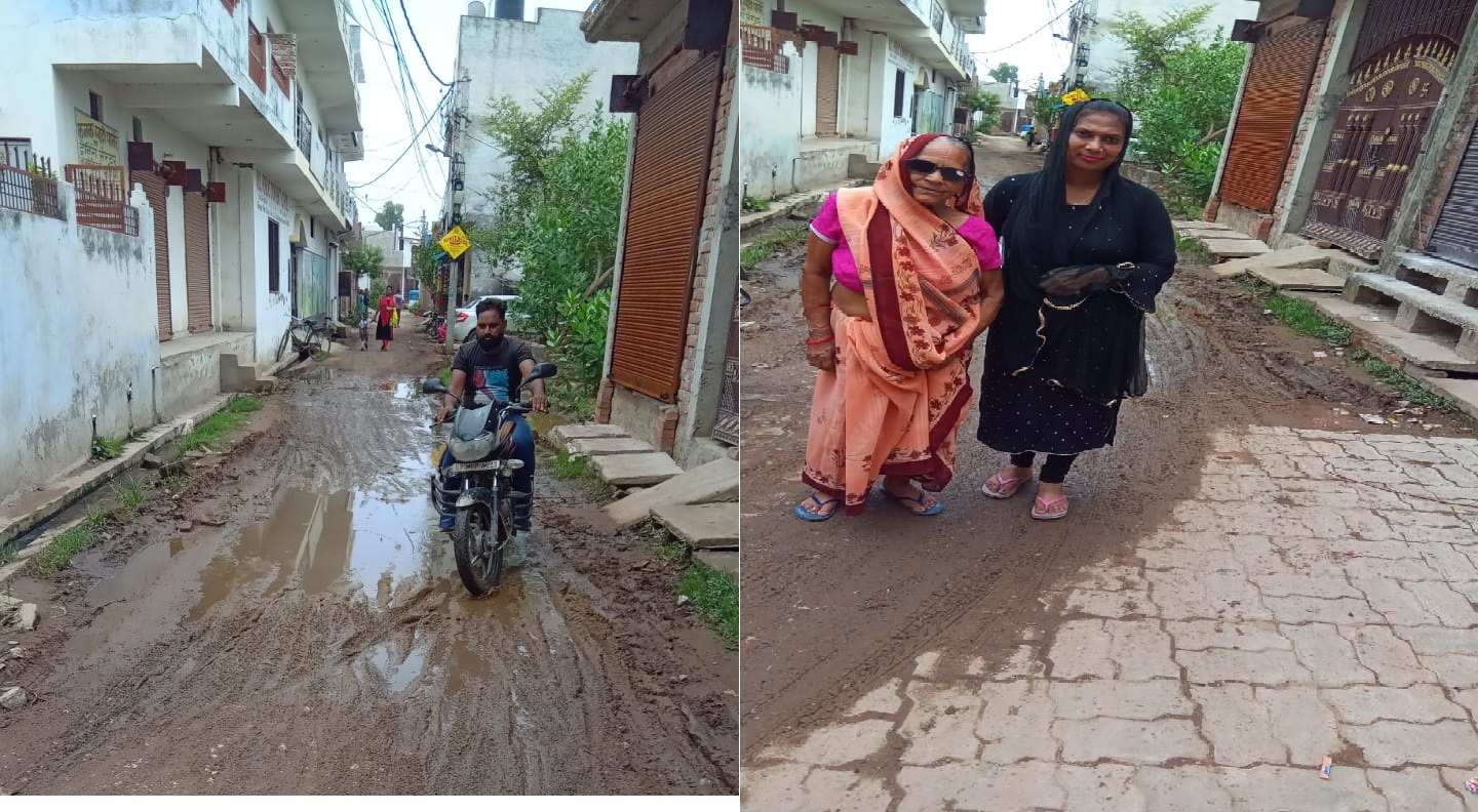 लखनऊ नगर निगम की अनदेखी से बदहाल अयोध्या दास वार्ड द्वितीय, रक्षामंत्री व सीएम का आदेश भी दरकिनार