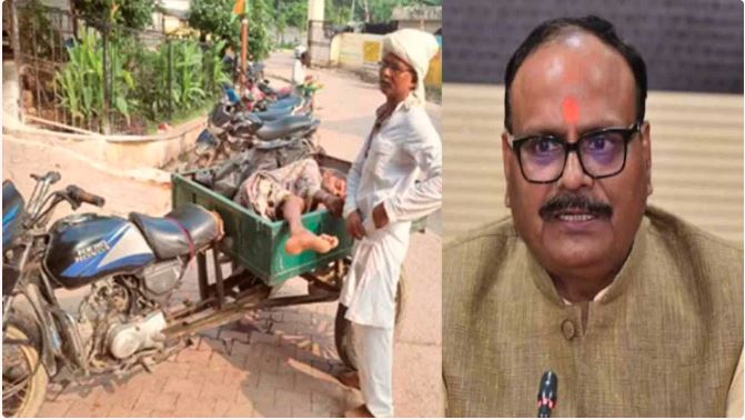 यूपी का स्वास्थ्य सिस्टम है बीमार! नहीं मिली एंबुलेंस तो बाइक में जुड़ी ट्रॉली से 60 किमी का सफर तय कर मरीज को पहुंचाया अस्पताल