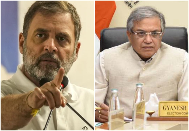 राहुल गांधी बोले- गुजरात में कुछ अनाम पार्टियों को मिला 4300 करोड़ का चंदा मिला, EC जांच करेगा या एफिडेविट मांगेगा?