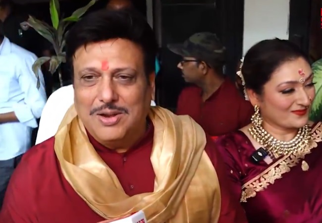 पूर्व सांसद और अभिनेता गोविंदा ने बीएमसी चुनाव को लेकर दी अपनी प्रतिक्रिया, डेवलमेंट और ग्रोथ पर दिया अपना विजन