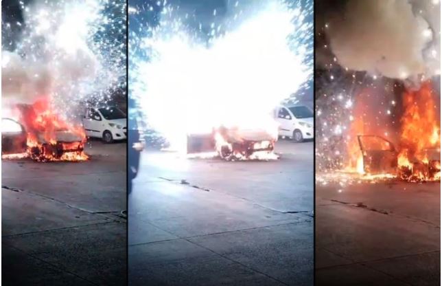 Gujarat Horrific Road Accident : कार-SUV में टक्कर के बाद 7 की जिंदा जलकर मौत