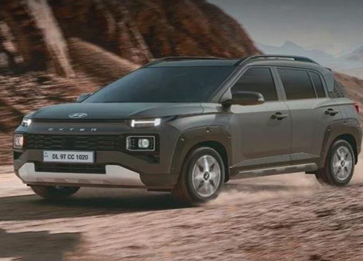 Hyundai Exter Pro Pack :  हुंडई की नई की एसयूवी स्पोर्टी लुक में हुई लॉन्च ,  जानें  फीचर्स और इंजन