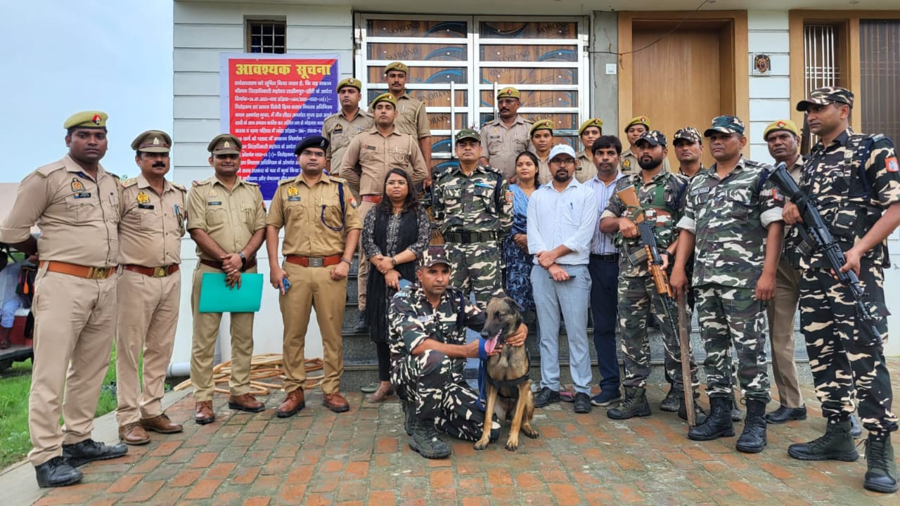 पलिया में मादक पदार्थों की तस्करी मामले में पुलिस व एसएसबी की संयुक्त टीम ने 52 लाख की अवैध सम्पत्ति कुर्क की 