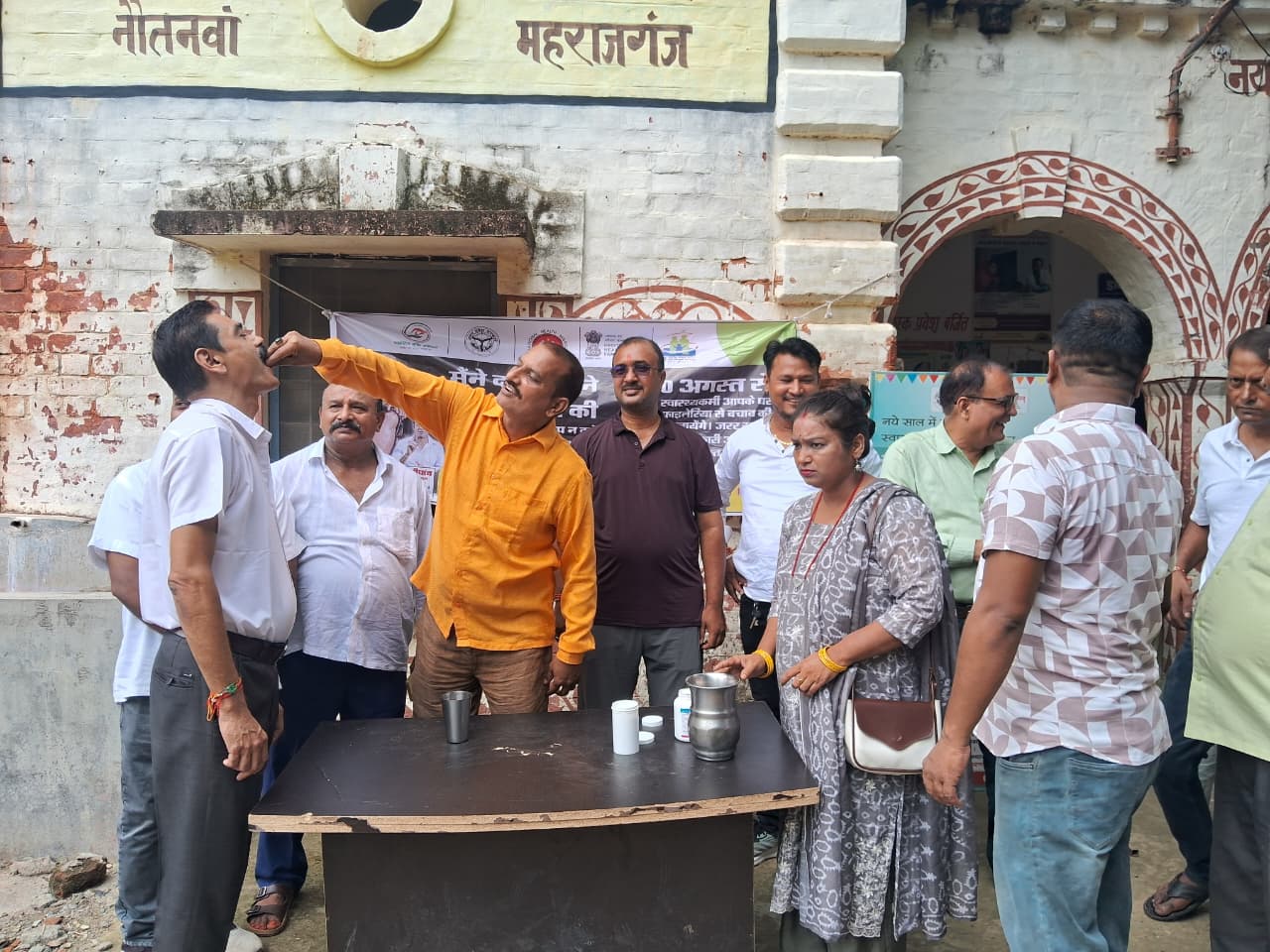 राष्ट्रीय कृमि मुक्त एवं फाइलेरिया उन्मूलन अभियान का शुभारंभ