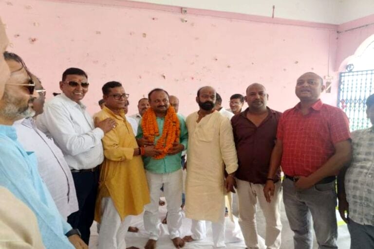 संतोष जायसवाल बने मां बनैलिया विकास समिति के नए अध्यक्ष