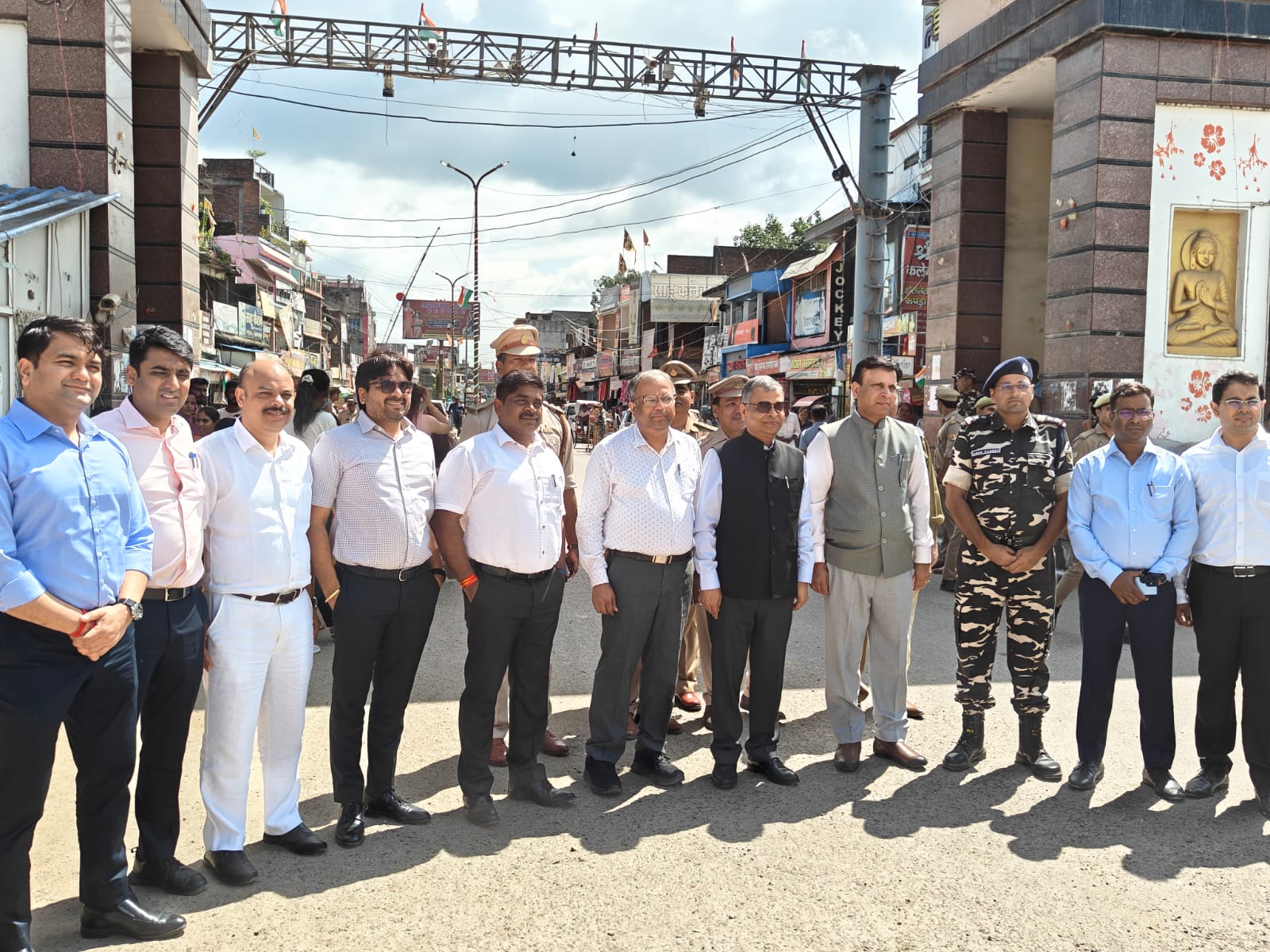 दिल्ली कस्टम के उच्चाधिकारियों ने सोनौली बॉर्डर का किया निरीक्षण