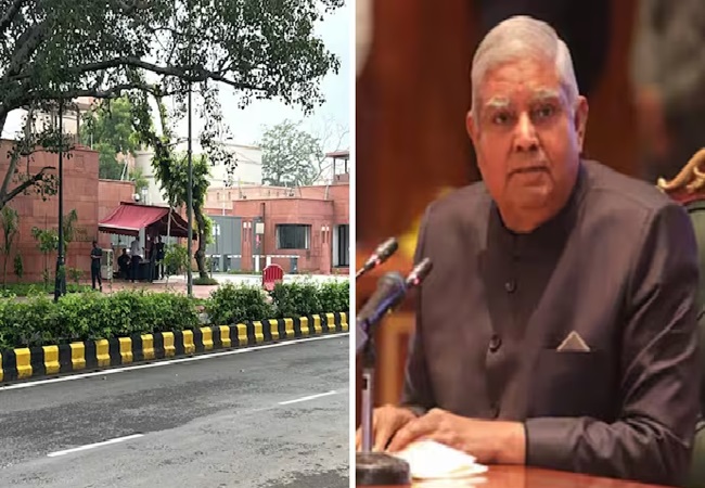 धनखड़ को अब खाली करना होगा उपराष्ट्रपति वाला बंगला, पर नया आवास आवंटित में होने लग सकते हैं कुछ महीने