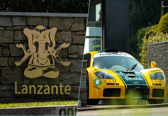 Lanzante Logo Lord Ganesha : तकनीकी के साथ शुभ की कामना, ब्रिटिश लग्जरी सुपर कार कंपनी के लोगो में भगवान श्रीगणेश