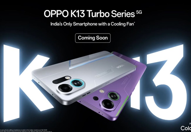 Oppo K13 Turbo Pro: स्नैपड्रैगन 8s जनरेशन 4 SoC के साथ ओप्पो K13 टर्बो प्रो भारत में होगा लॉन्च, ब्रांड ने किया कंफर्म