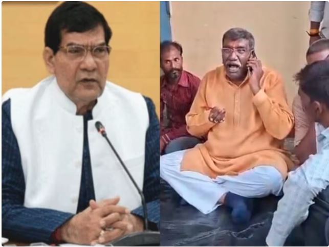 VIDEO-सीतापुर में 20 दिन से खराब ट्रांसफॉर्मर राज्‍यमंत्री सुरेश राही ने जेई से बदलवाने को कहा, तो बोला-खुद जाकर बदल लो…,अब ऊर्जा मंत्री ने किया सस्‍पेंड