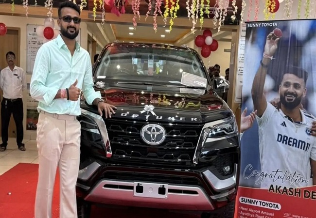 क्रिकेटर आकाश दीप को परिवहन विभाग ने दी चेतवानी, नहीं चला सकेंगे अपनी नई कार