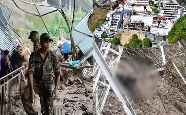 बारिश व ​हुए भूस्खलन से वैष्णो देवी मार्ग पर अब तक 30 लोगों की मौत हो चुकी है, बढ़ सकती है मृतकों संख्या
