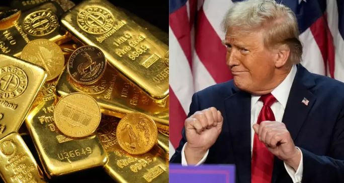 राष्ट्रपति डोनाल्ड ट्रंप का गोल्ड पर टैरिफ न लगाने से पूरे भारत में सोना हो गया सस्ता, खरीदारों की बल्ले—बल्ले