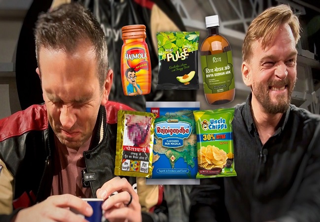 भारत में ही नही विदेश में भी लोग खाते है देश का पान मसाला- देखे वीडियो