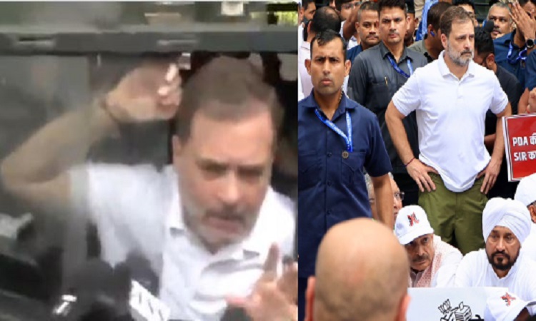 वोट चोरी की सच्चाई अब देश के सामने, यह लड़ाई राजनीतिक नहीं-यह लोकतंत्र, संविधान और ‘एक व्यक्ति, एक वोट’ के अधिकार की रक्षा की: राहुल गांधी