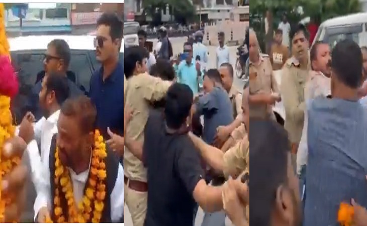 UP News: पूर्व मंत्री स्वामी प्रसाद मौर्य पर हमला, कार्यकर्ताओं ने आरोपी को पकड़कर जमकर धुना