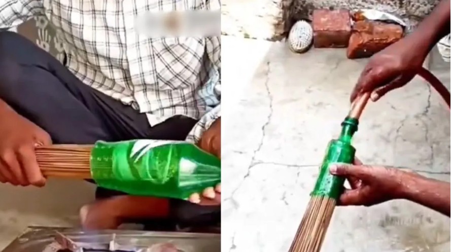 Viral Video : युवक अपने जुगाड़ से सभी को किया हैरान , इंडिया सबसे बड़ा जुगाड़ू है…. बोले यूजर्स