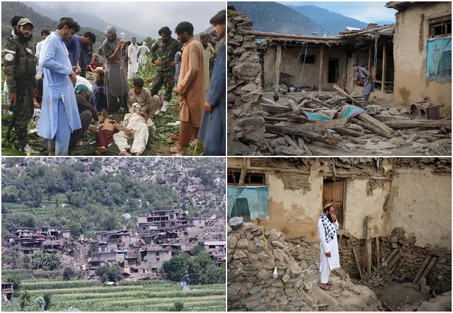 Afghanistan Earthquake Tragedy : अफगानिस्तान भूकंप में मरने वालों की संख्या 1400 पार, भारत ने 15 टन खाद्य सामग्री और 1000 टेंट भेजा