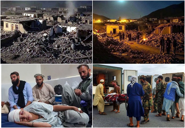 Afghanistan Earthquake : अफगानिस्तान में भूकंप ने मचाई तबाही, 622 की मौत, हजारों घायल, चारों ओर मलबों का ढेर