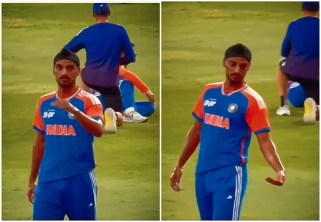 Asia Cup 2025 : हारिस रऊफ के फाइटर-जेट सेलिब्रेशन का अर्शदीप सिंह ने दिया करारा जवाब, देखें वायरल Video