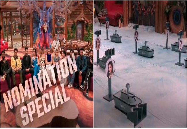 Bigg Boss 19 : नॉमिनेशन टास्क के लिए समंदर में बदला बिग बॉस का घर, घरवालों ने एक-दूसरे की कश्ती डूबाते हुए किया नॉमिनेट