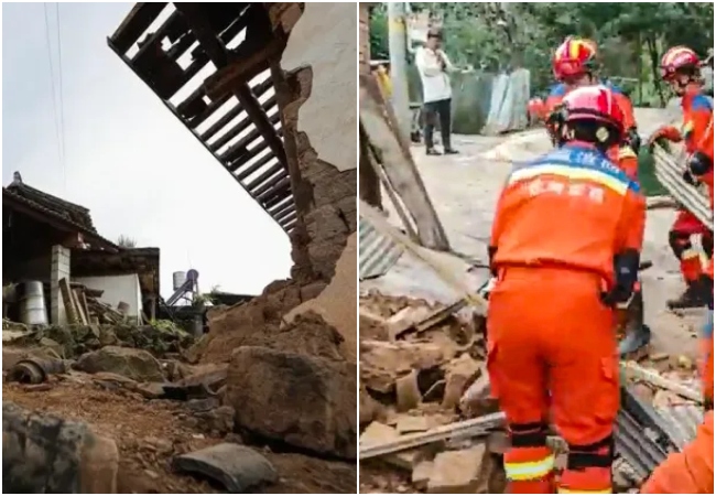 China Earthquake: चीन में आया विनाशकारी भूकंप; कम से कम 7 लोग घायल, 110 से ज़्यादा घर क्षतिग्रस्त