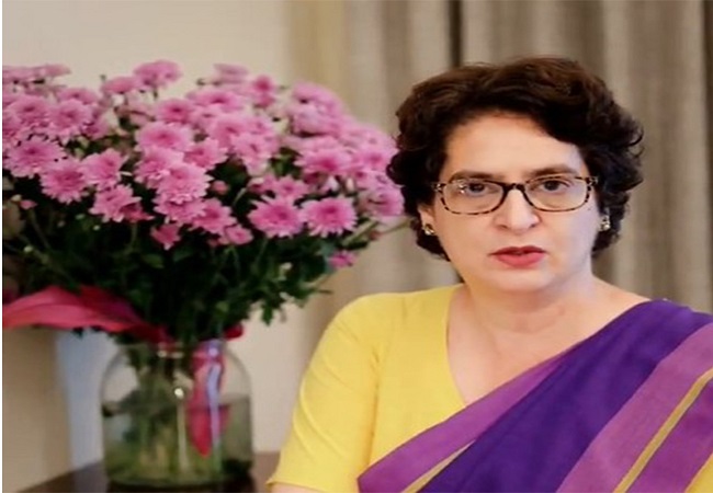 कांग्रेस सांसद प्रियंका गांधी ने ‘वोट चोरी हस्ताक्षर’ अभियान में लोगों से जुड़ने का किया आग्रह