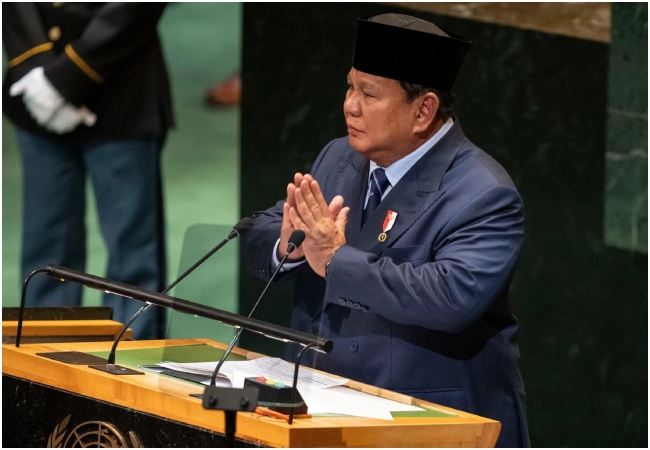 ‘ओम शांति शांति शांति ओम…’ सबसे बड़ी मुस्लिम आबादी वाले मुल्क के राष्ट्रपति ने UN महासभा में ऐसे किया अभिवादन