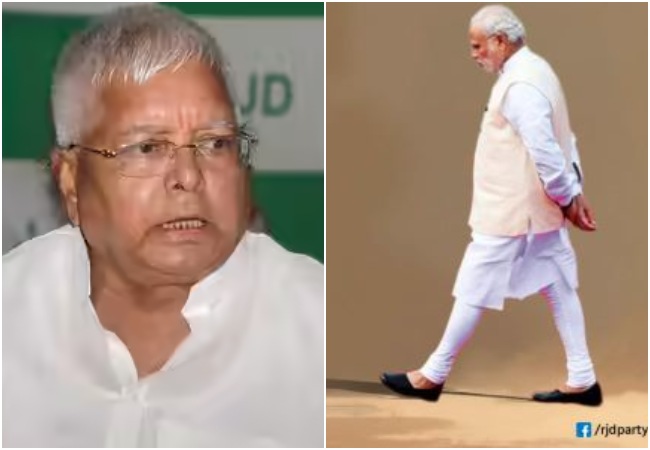 लालू प्रसाद यादव ने PM मोदी पर कसा तंज, पूछा-‘जुमला सुनाने बिहार कब आओगे?
