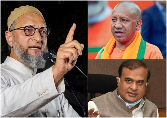 ओवैसी ने CM योगी और हिमंता बिस्वा को दी खुली चुनौती, बोले- हिम्मत है तो पाकिस्तान के खिलाफ मैच न खेल के दिखाओ