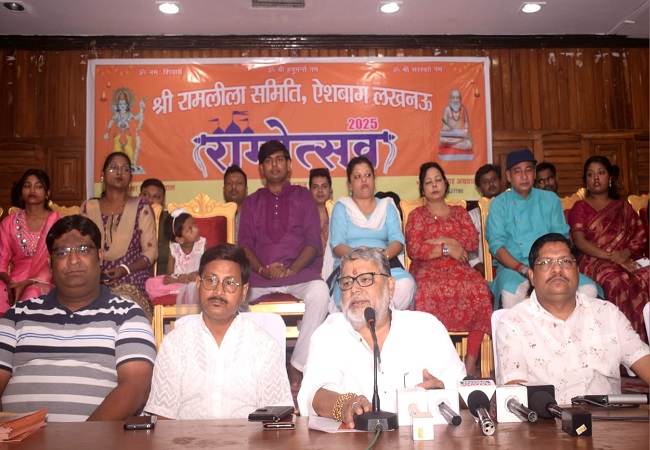 श्री रामलीला समिति ऐशबाग के प्रांगण में रामोत्सव का मंचन 22 सितम्बर से