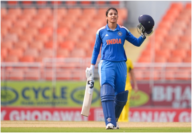स्मृति मंधाना ने ऑस्ट्रेलिया के खिलाफ वर्ल्ड कप मैच में रचा इतिहास, वनडे में पूरे किए सबसे तेज 5000 रन