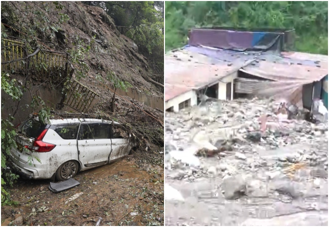 पहाड़ों पर कुदरत का कहर जारी; शिमला से लेकर देहरादून तक बारिश और लैंडस्लाइड से भारी तबाही