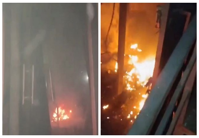 वायरल वीडियो- दिल्ली में पिज्जा हट में ब्लास्ट पांच घायल, लोगों में मची दहशत