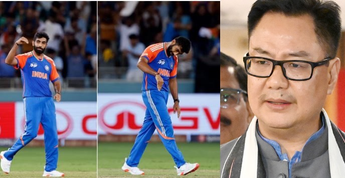 बुमराह ने हारिस राऊफ को दिया मुंहतोड़ जवाब, किरन रिजिजू बोले-पाकिस्तान इसी सजा का हकदार था