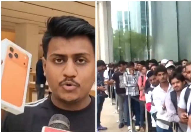 भारत में आईफोन 17 सीरीज का गज़ब जुनून, मुंबई से लेकर बेंगलुरु तक एप्पल स्टोर पर दिखी ग्राहकों की लंबी लाइन