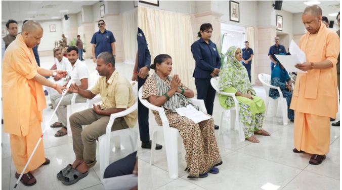 जनता दर्शन में सीएम योगी का सख्त संदेश, बोले- जनसेवक आमजन से व्यवहार ठीक रखें, दुर्व्यवहार बर्दाश्त नहीं