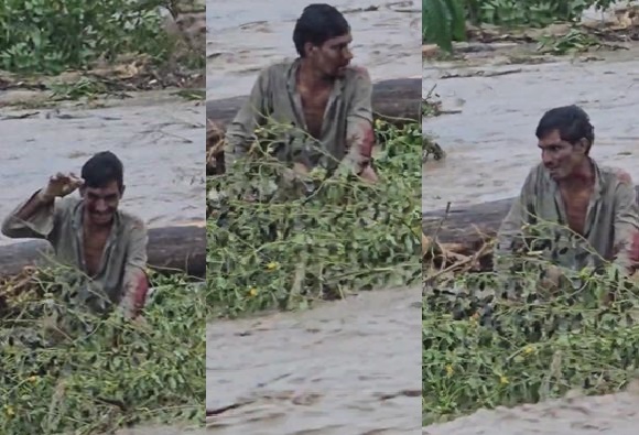 देहरादून की बाढ़ में बचे अजय पाल की दर्द भरी कहानी, नदी में बहते हुए पत्नी का हाथ छूट गया वह पानी में बह गयी, बहते हुए पेड़ पकड़कर बची मेरी जान