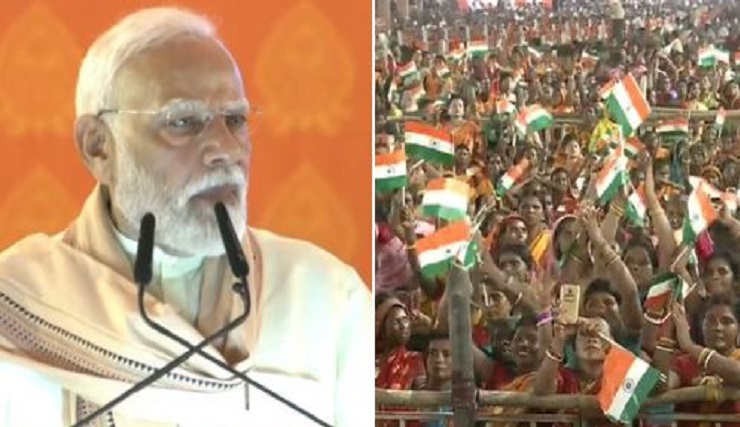 जिन लोगों को अपनी तिजोरी भरने की चिंता रही हो, वो गरीब के घर की चिंता क्यों करें…RJD और कांग्रेस पर जमकर बरसे पीएम मोदी