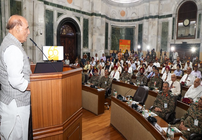 1965 का युद्ध मामूली झड़प नहीं, भारत की शक्ति की परीक्षा थी : रक्षा मंत्री राजनाथ