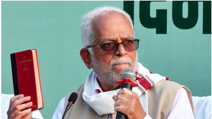 उपराष्ट्रपति चुनाव से पहले विपक्षी उम्मीदवार सुदर्शन रेड्डी का सांसदों को भावुक संदेश, बोले-‘लोकतंत्र की रक्षा के लिए खड़ा हूं, यह देश की लड़ाई’